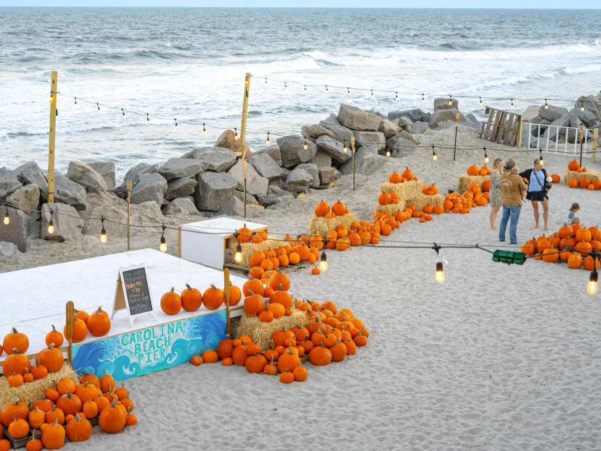 Blankets, Bonfires & Music: Seaside Pumpkin Patch