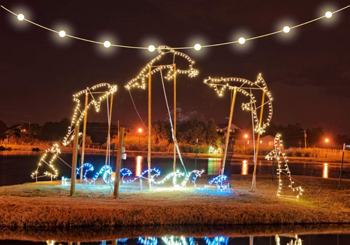 Santa by the Sea