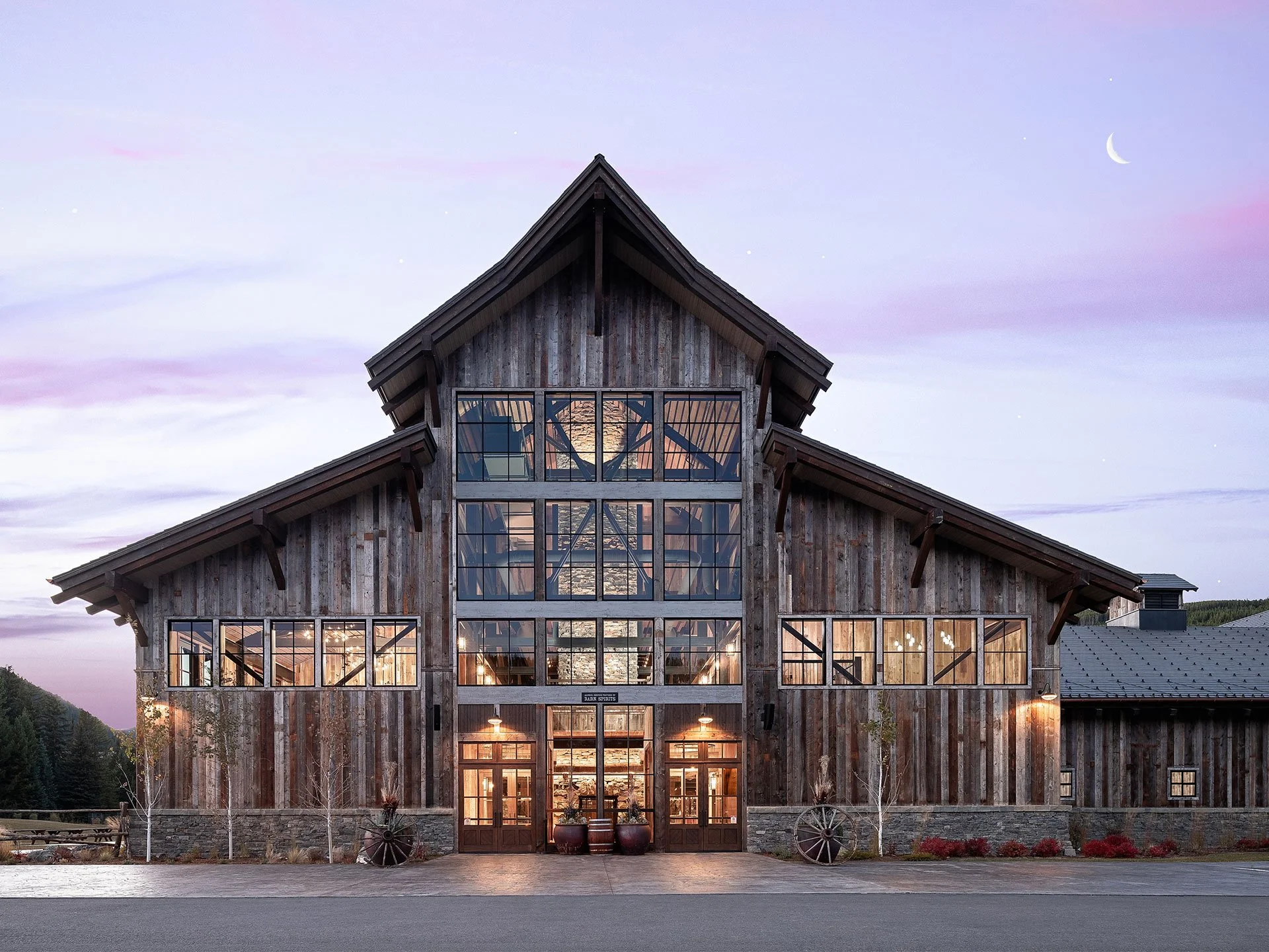 Barn exterior detail