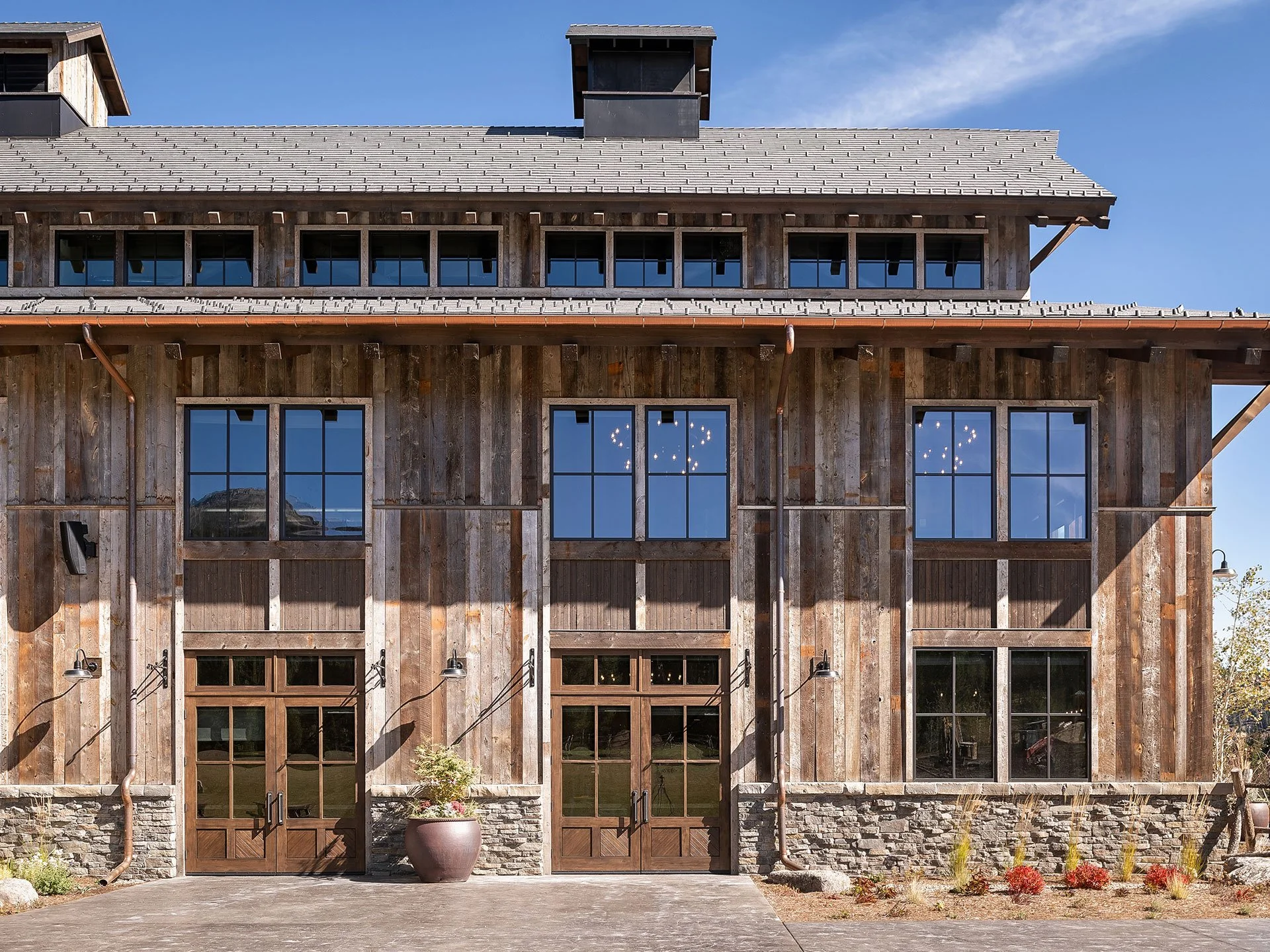 Barn exterior view