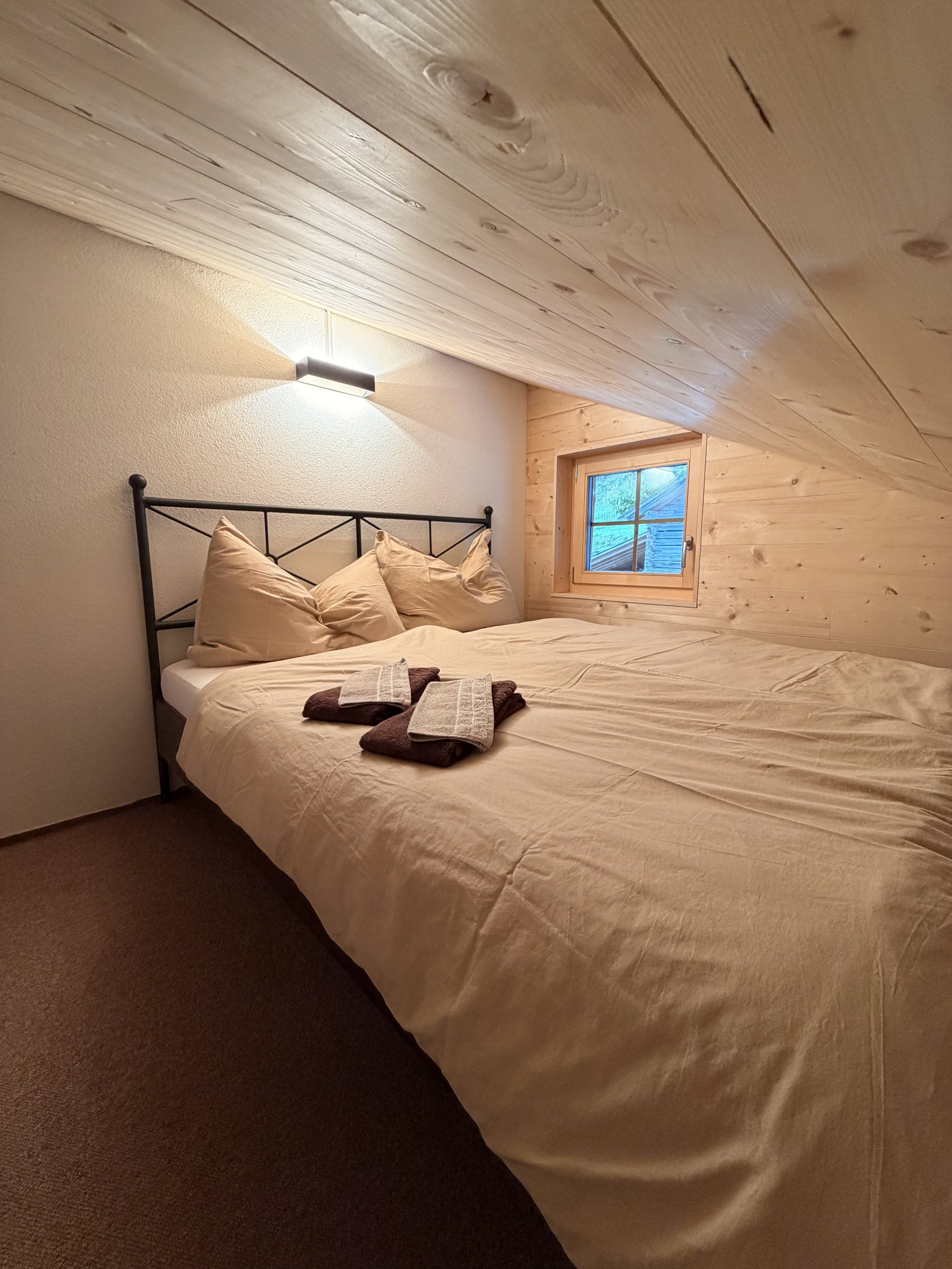 Gästezimmer mit Doppelbett