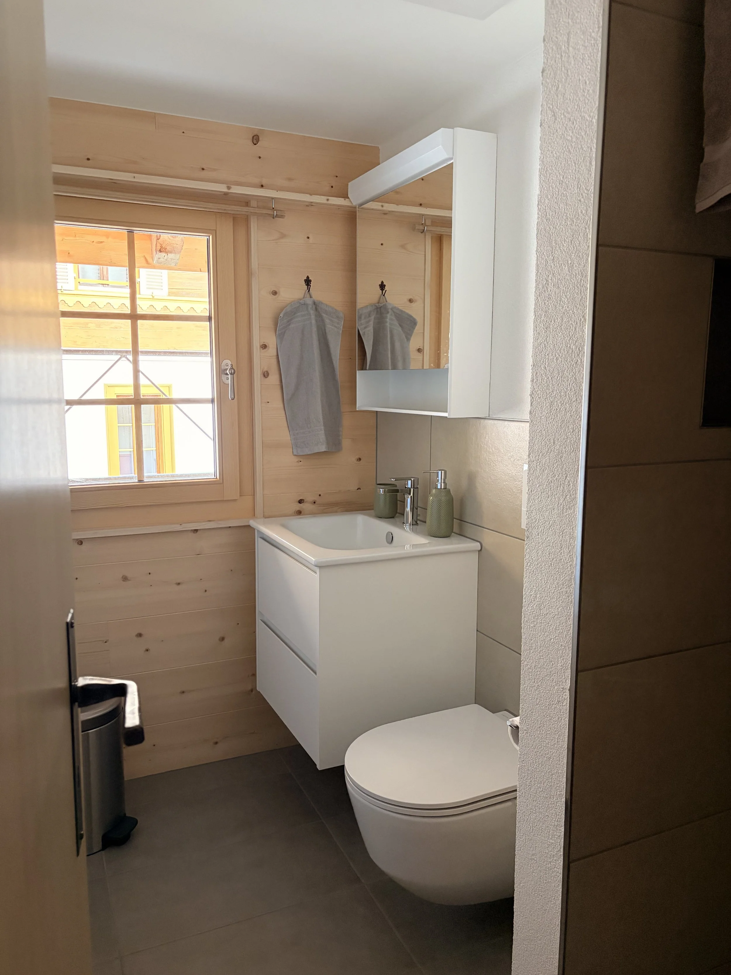 WC mit Dusche