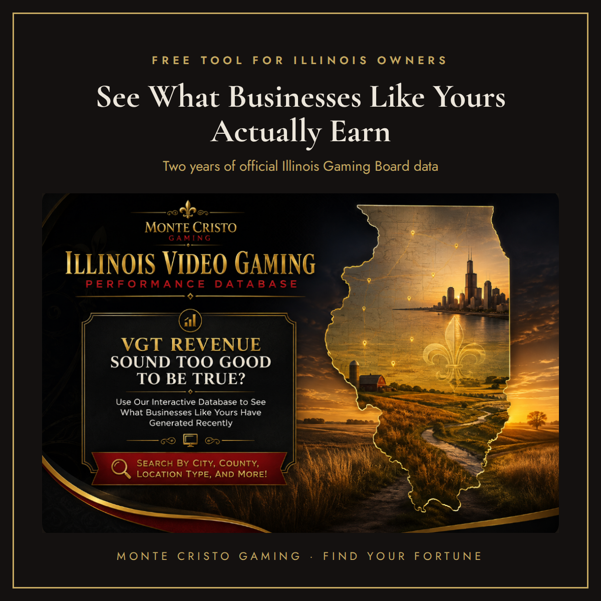 See What Businesses Like Yours Actually Earn: The Illinois VGT Performance Database