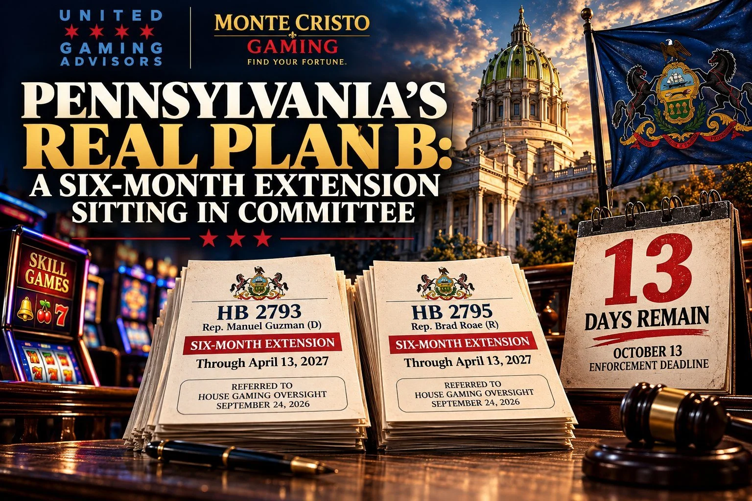 Pennsylvania’s Real Plan B: A Six-Month Extension Sitting in Committee
