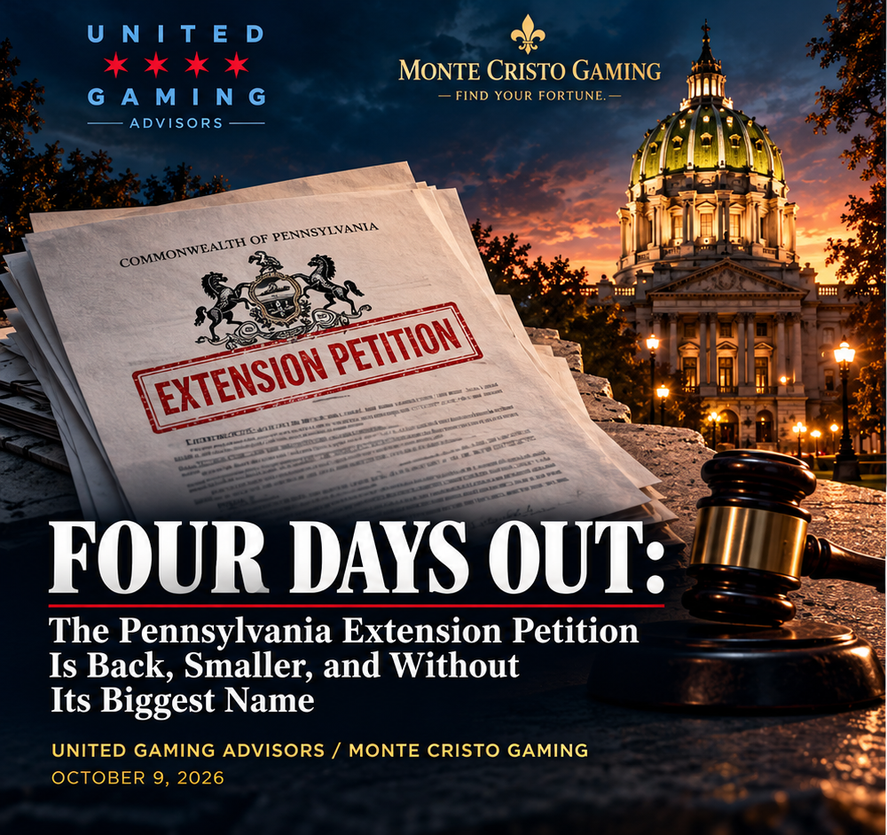 Four Days Out: The Pennsylvania Extension Petition Is Back, Smaller, and Without Its Biggest Name