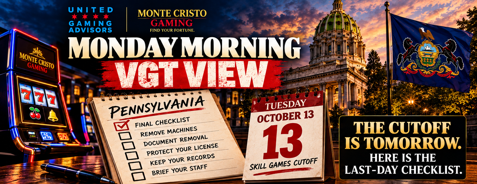 Checklist beside a calendar marked October 13 with the Pennsylvania State Capitol in the background