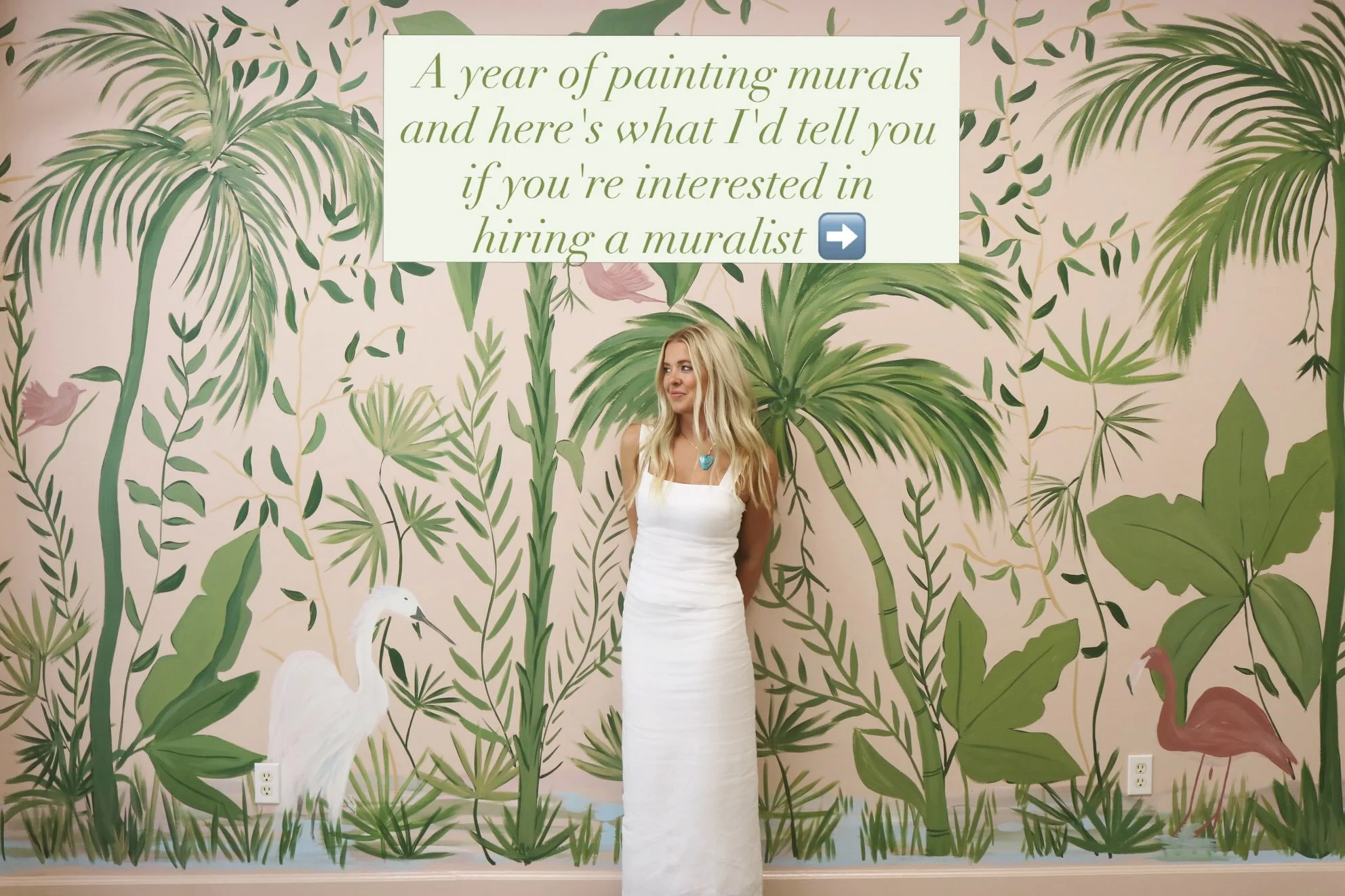 What I would tell someone before hiring a muralist!:)