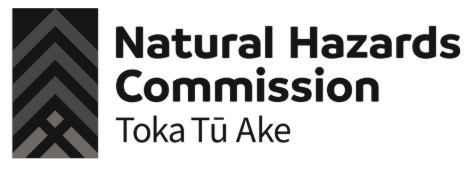 Logo for the Natural Hazards Commission Toka Tū Ake
