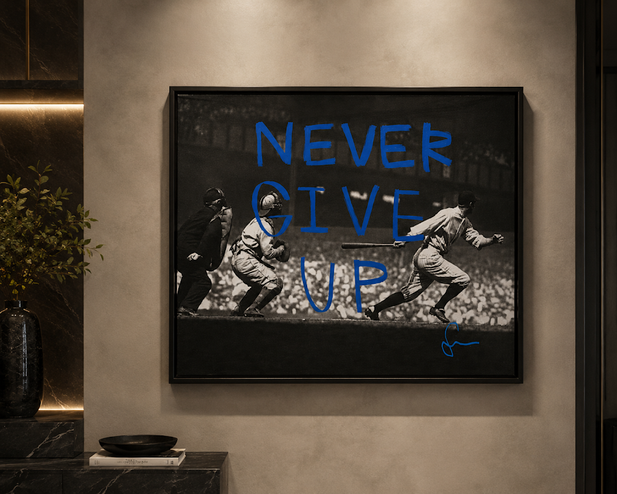 Never Give Up Limited Edition Fine Art Print