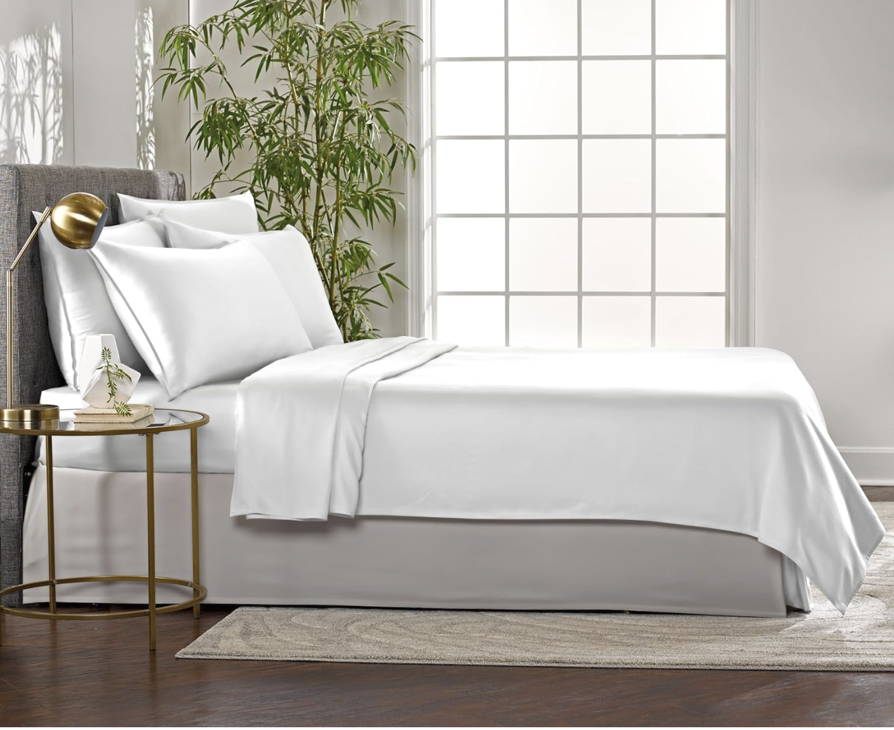 Pure bamboo sheet sets used on all our beds.