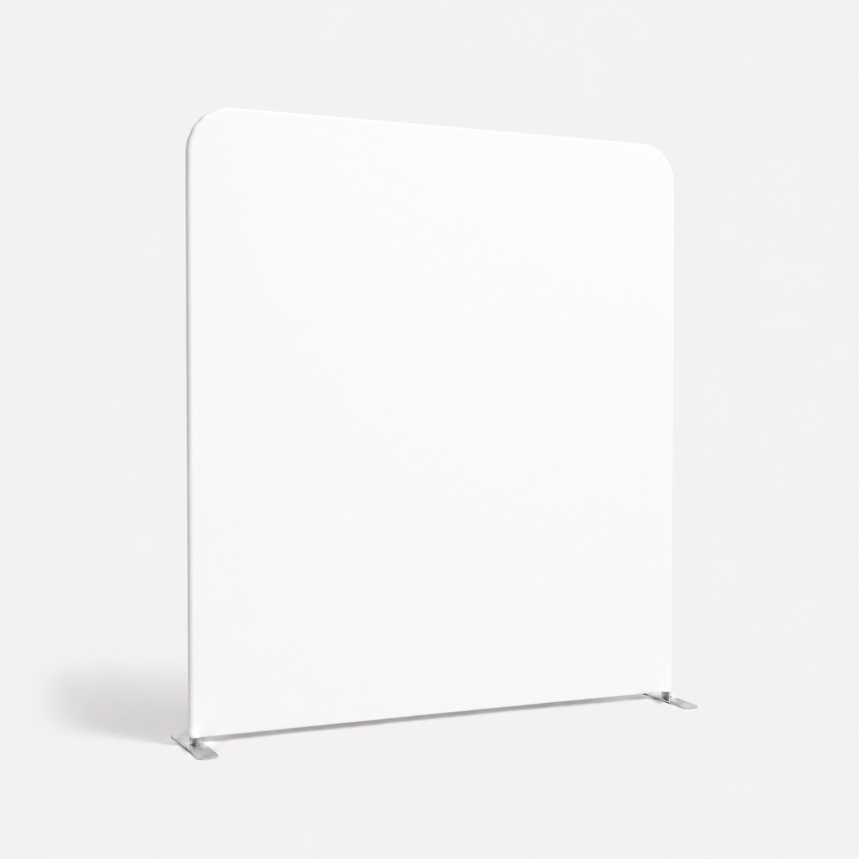 White classic backdrop available for Reflections Photo Booth events