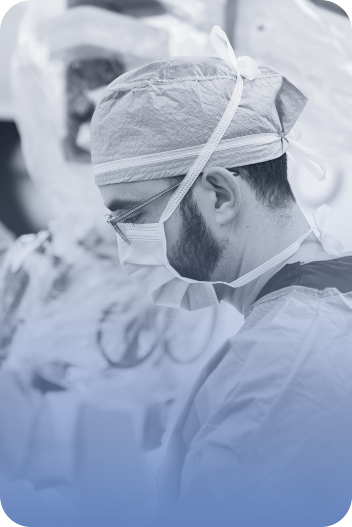 Dr. Hassan A. Fadel in the operating room