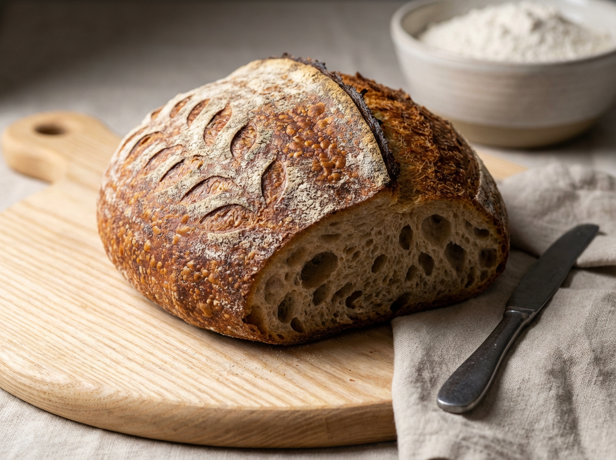 Rustic Sourdough Bread