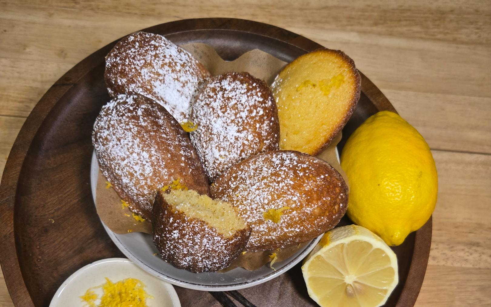 Lemon Madeleines