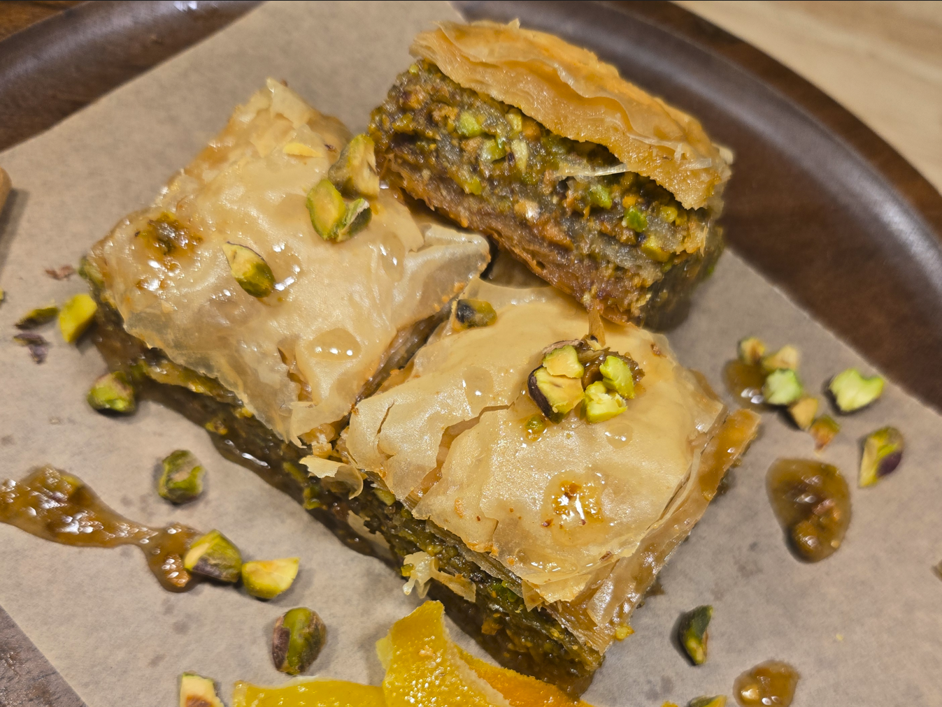 Pistachio Baklava