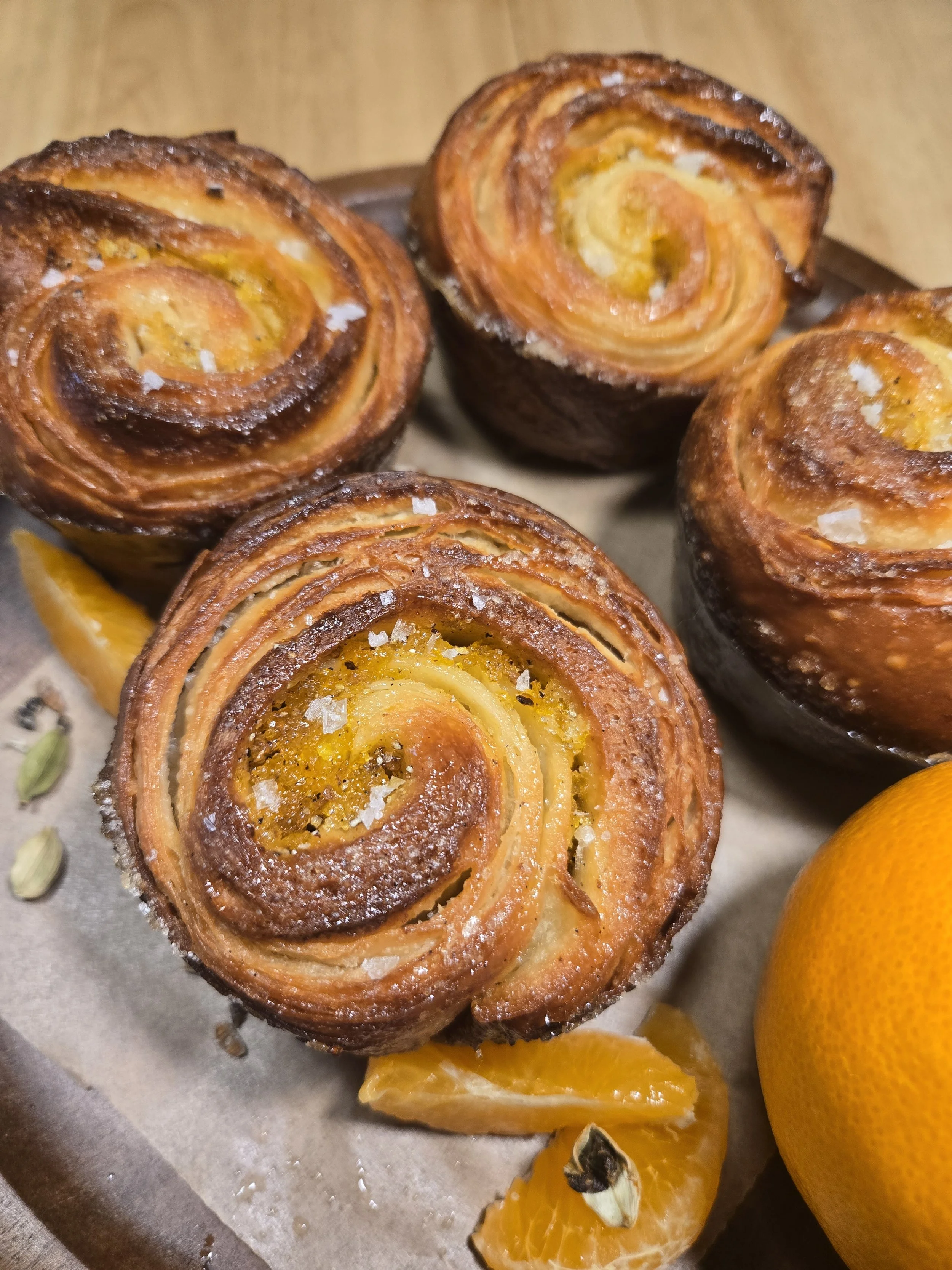 Orange Cardamom Morning Buns