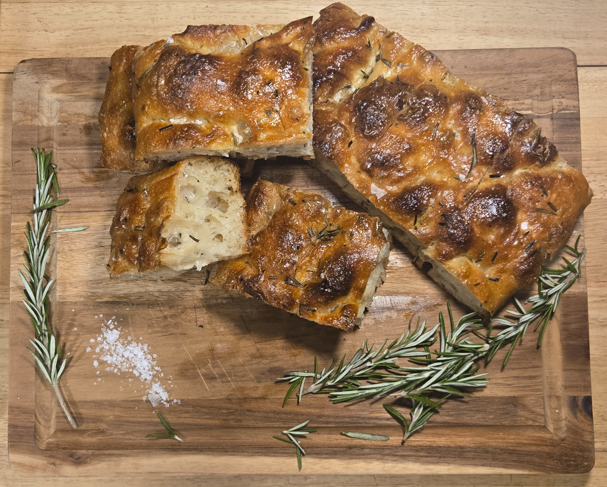 Rosemary Sea Salt Phocaccia