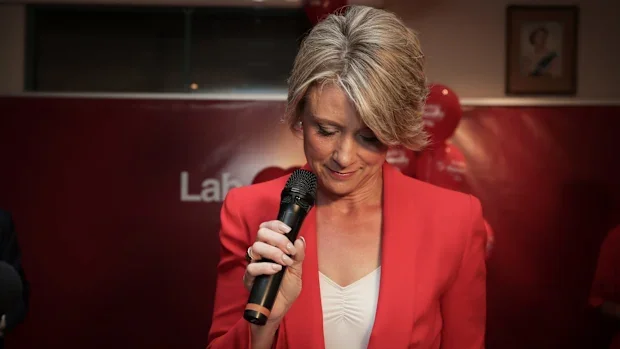 A photo of former Labor Premier Kristina Keneally