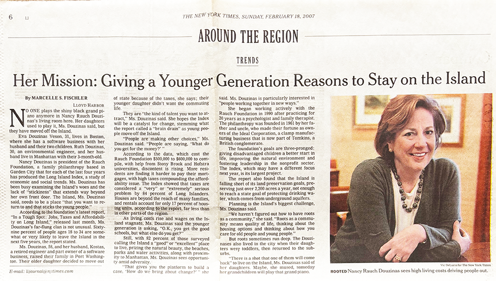Her Mission: Giving a Younger Generation Reasons to Stay on the Island
