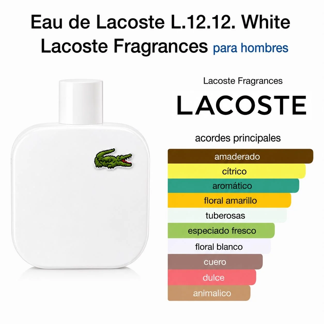 LACOSTE BLANCO
