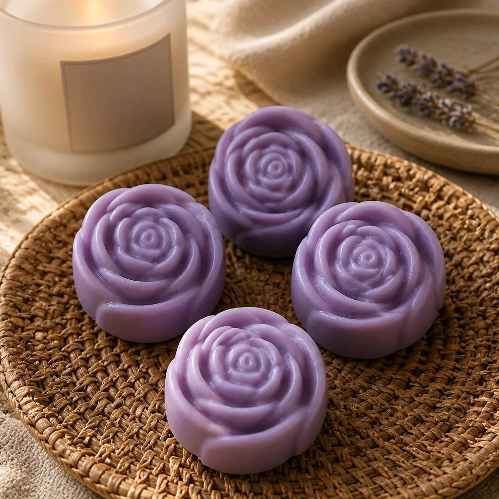 Lavender Dream Rosette Lotion Bars