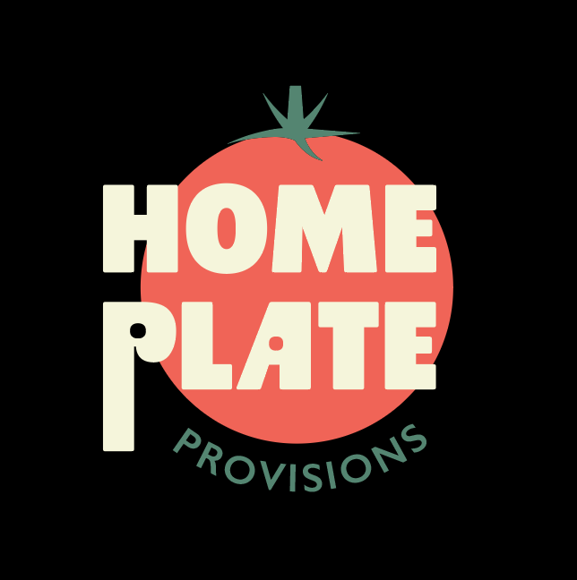 Home Plate Provisions logo, a specialty grocery and gift shop in Wilmington, North Carolina