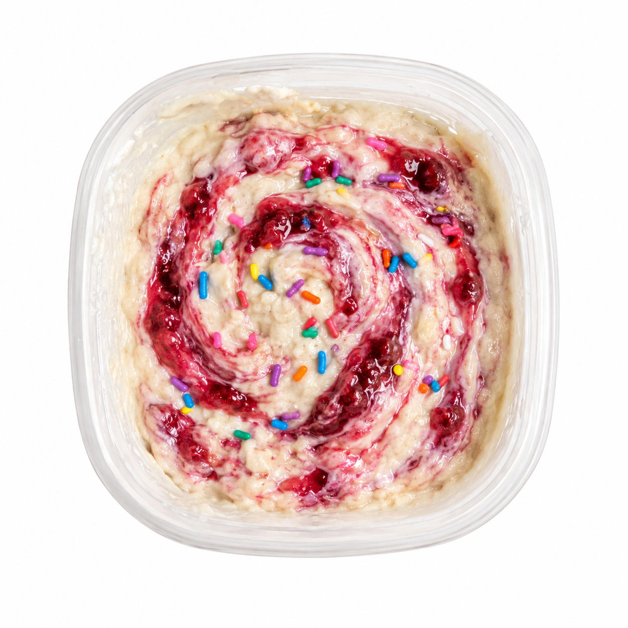 Gluten-Free Italian Rainbow Cookie Protein Oats