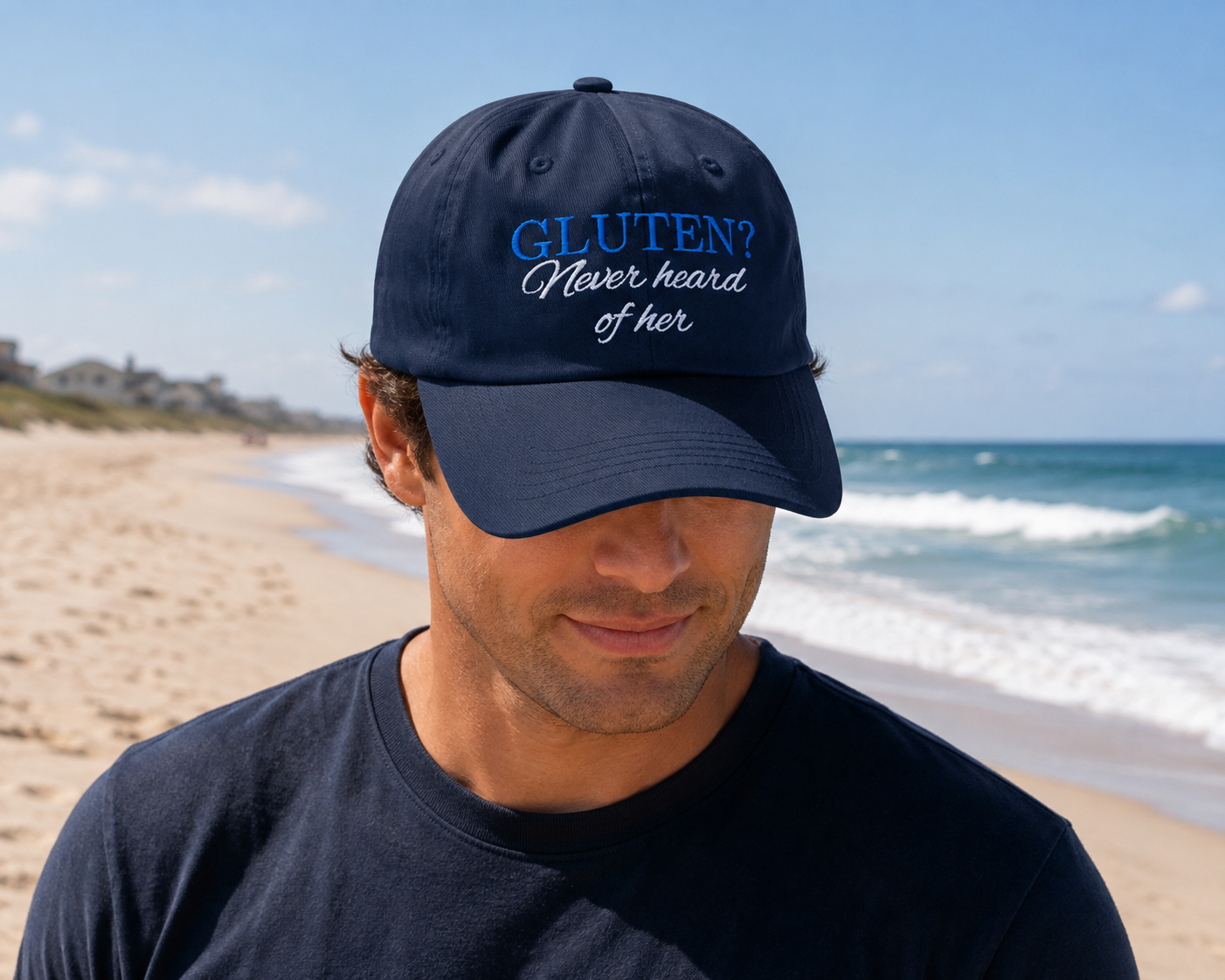 Gluten? Never Heard of Her Dad hat