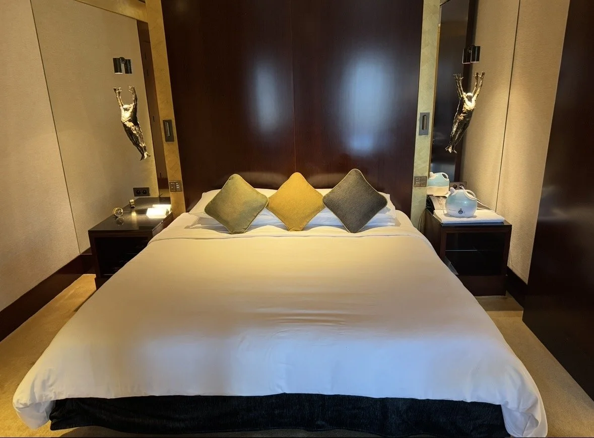 King guest room at Park Hyatt Paris-Vendôme with warm wood accents