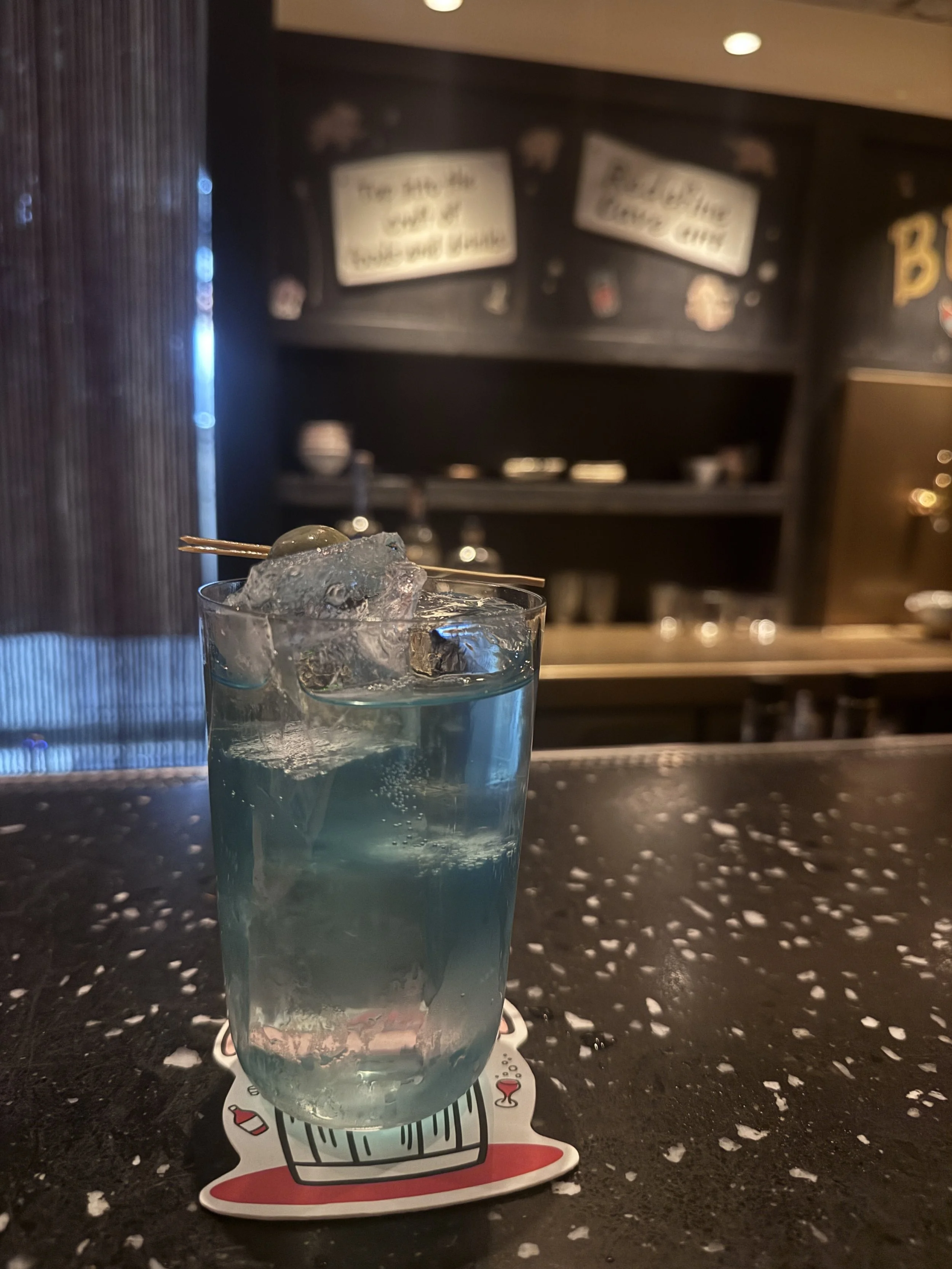 BW Cave cocktail bar upstairs from Bellwood in Shibuya Tokyo