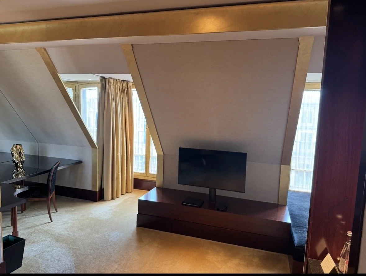 Guest room interior  at Park Hyatt Paris-Vendôme