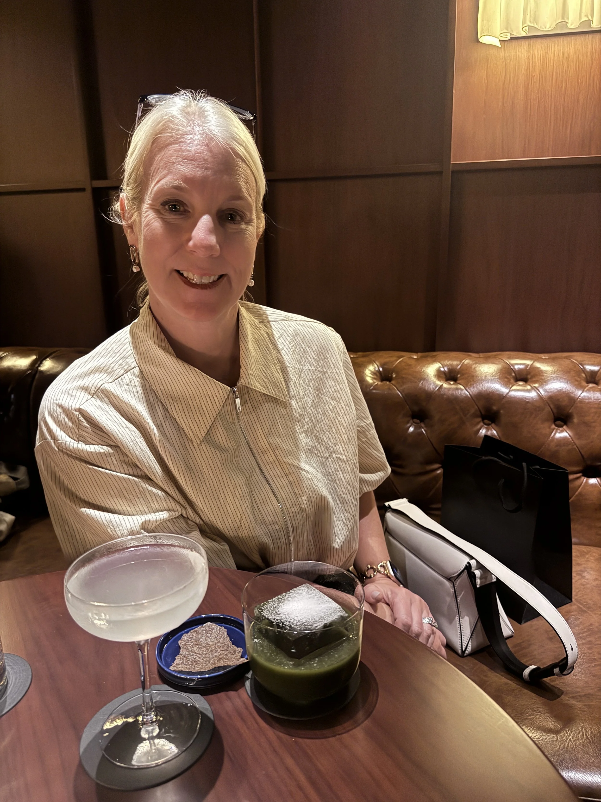 Signature cocktail served at Punch Room Tokyo