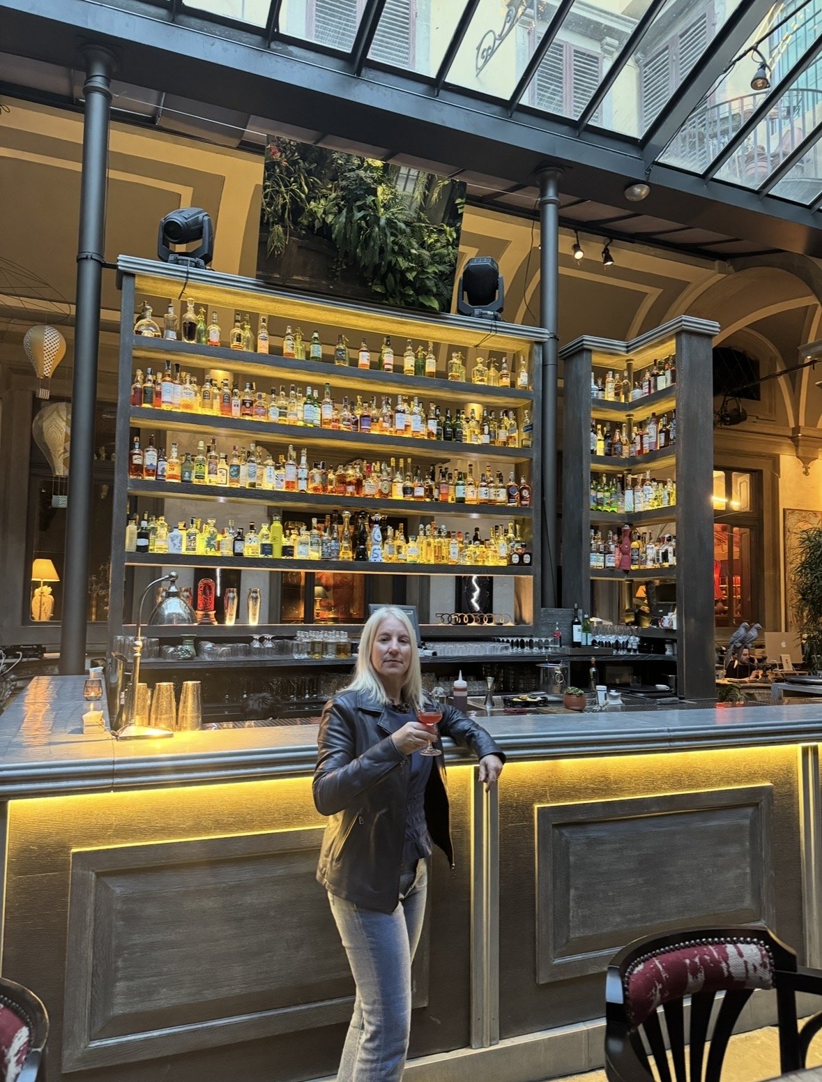 Interior of Locale Firenze, one of Florence's premier cocktail bars
