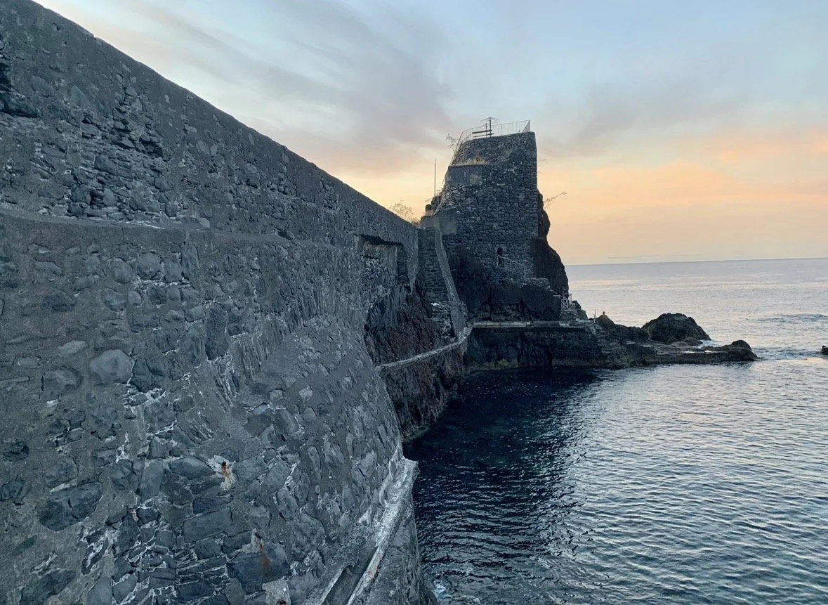 Historic coastal fort overlooking the Atlantic Ocean in Funchal, Madeira