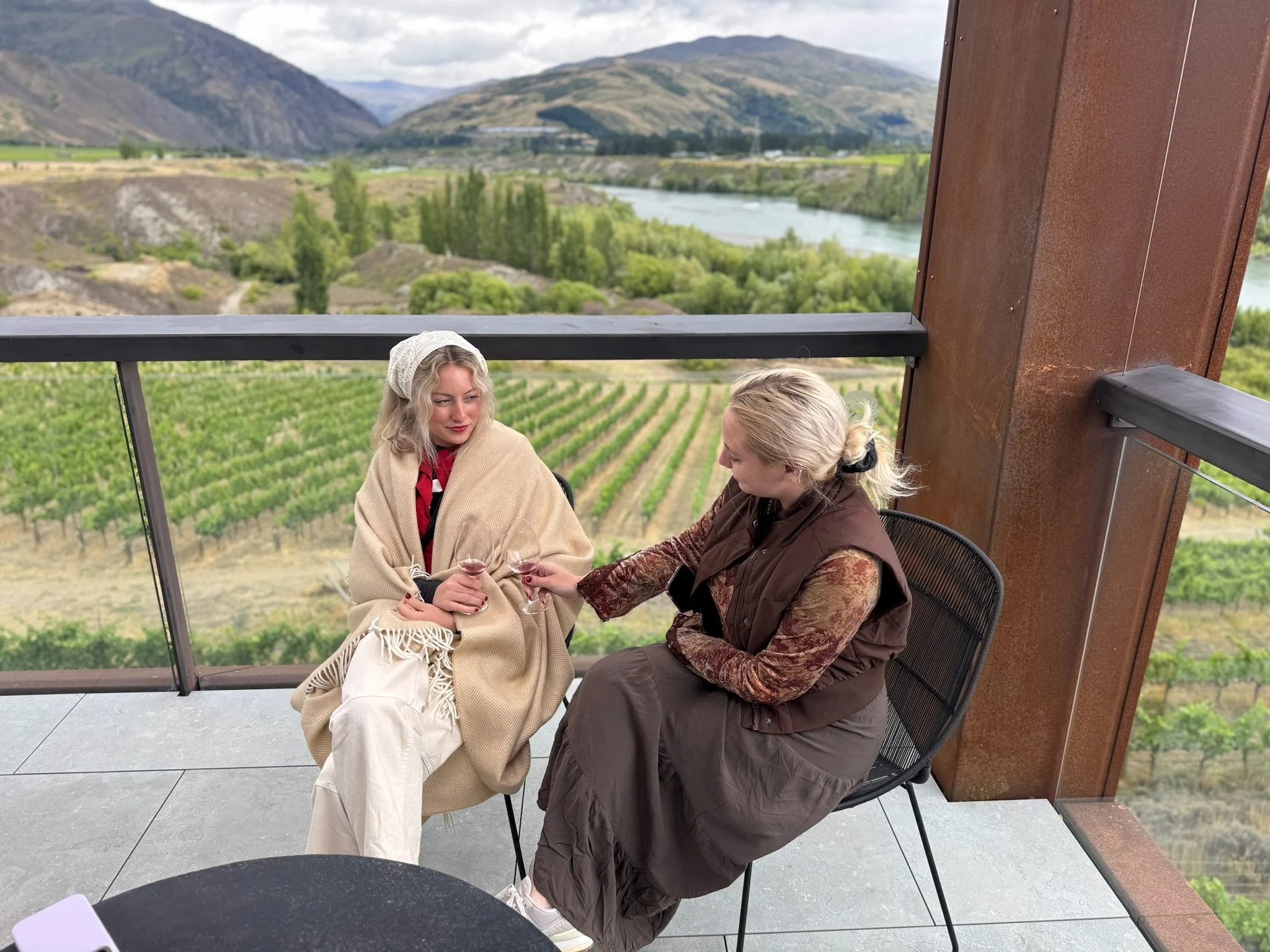 Central Otago vineyard Bannockburn New Zealand Pinot Noir region