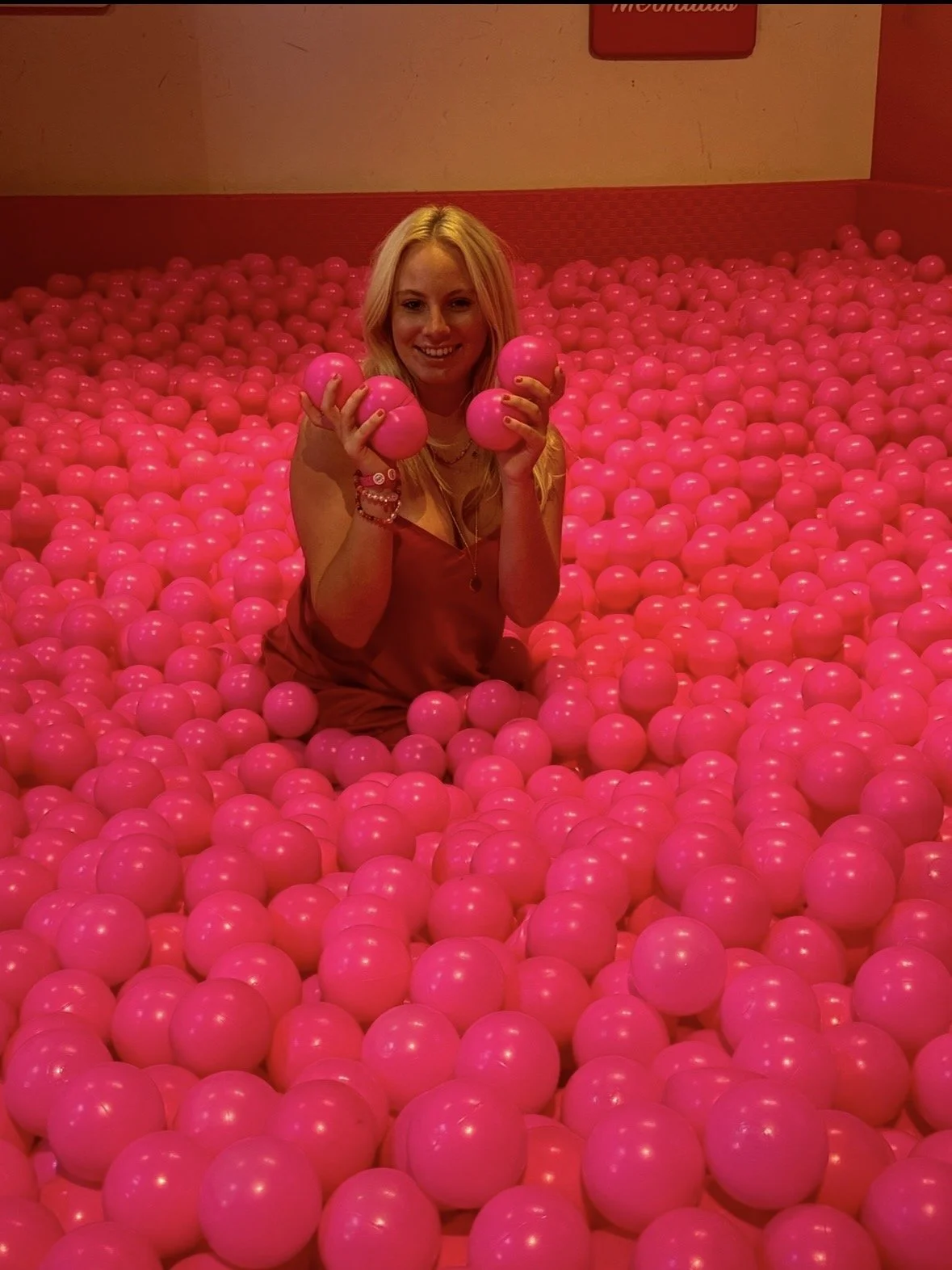 Interactive exhibit at the Pink Palace experience in Porto