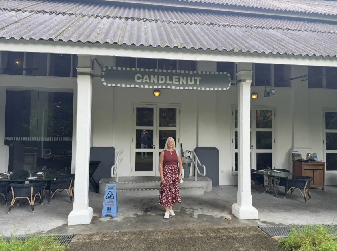Candlenut restaurant exterior at Dempsey Hill Singapore