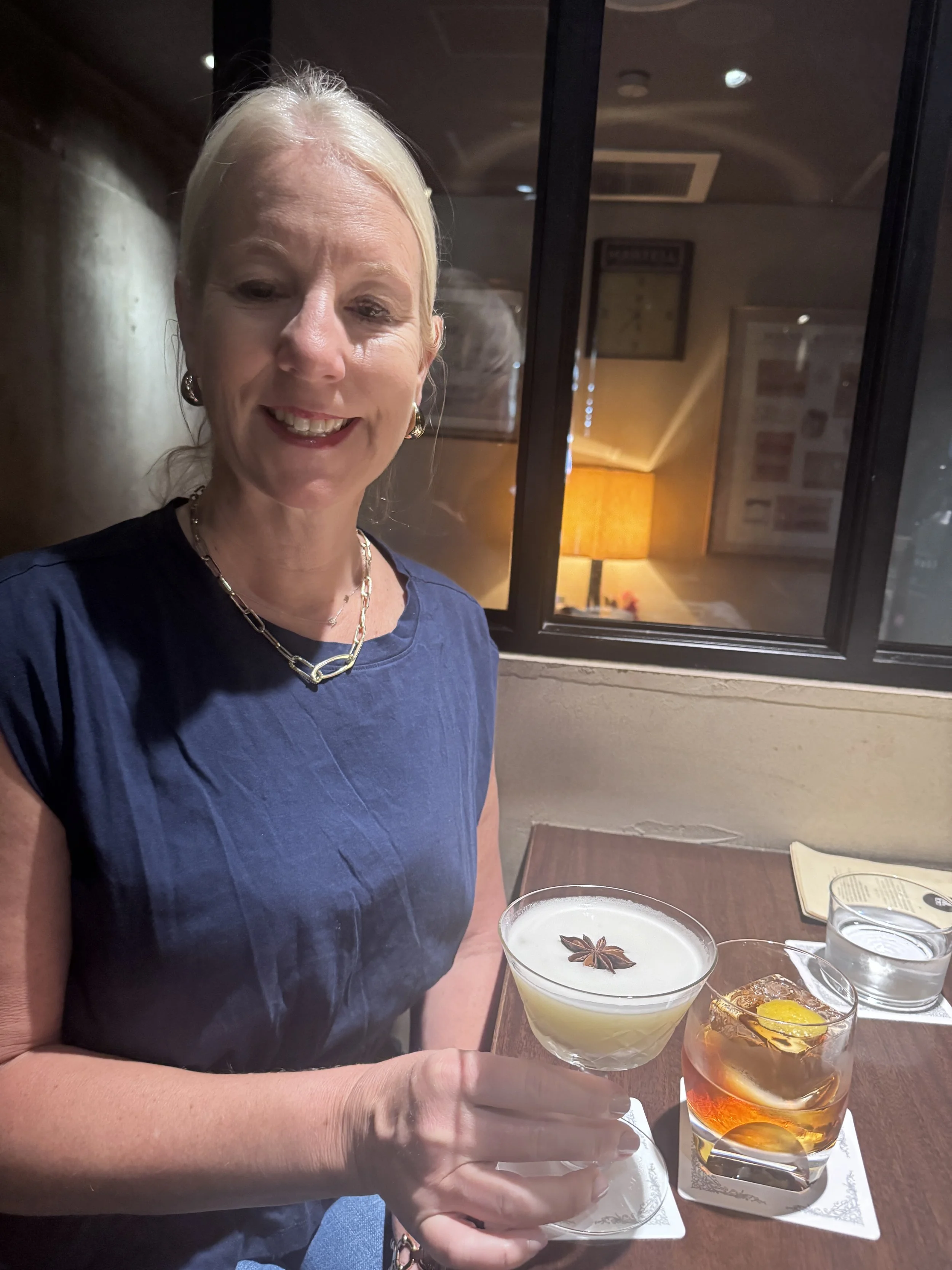 Cocktails at Craftroom bar in Osaka