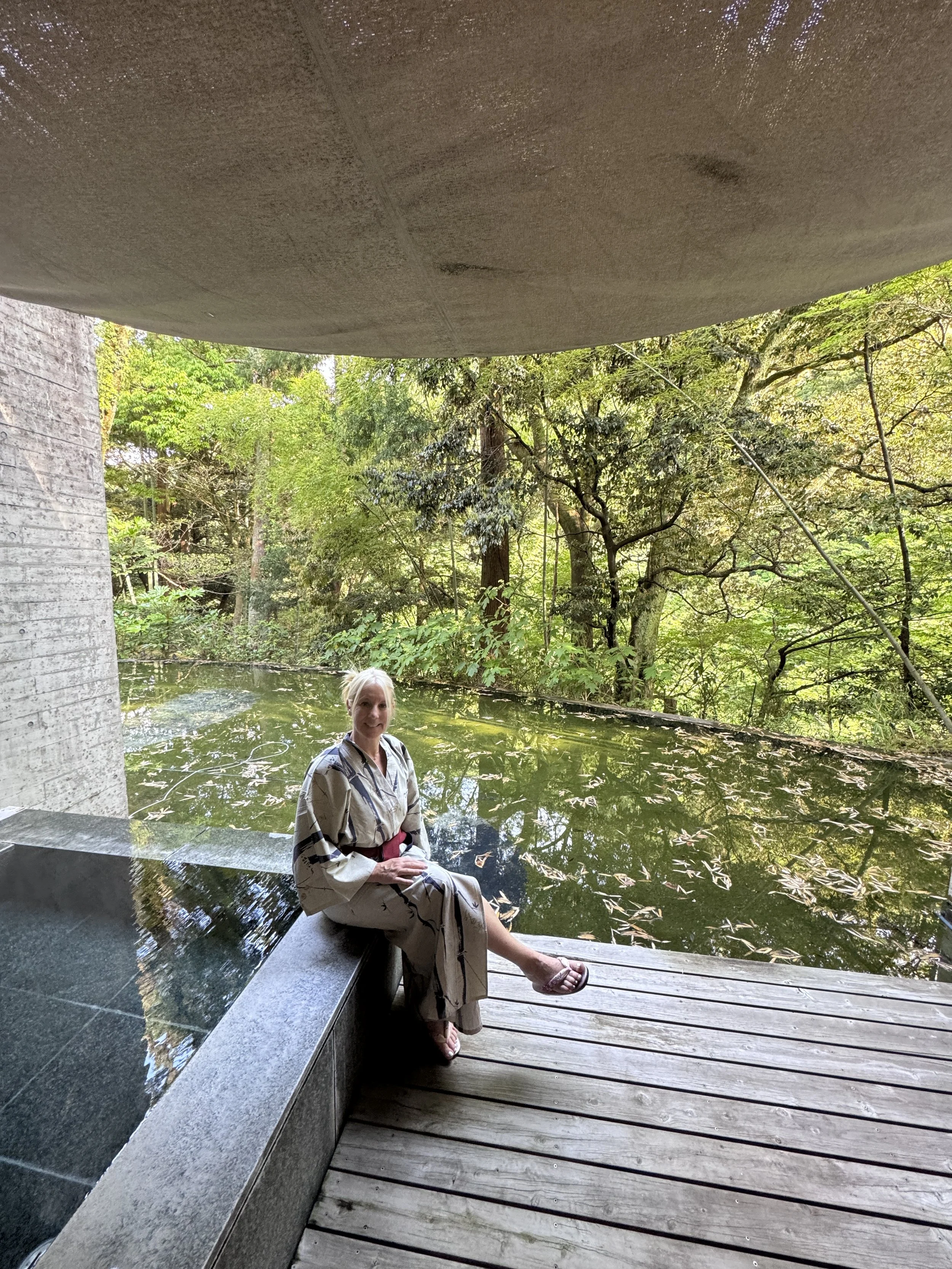 Private onsen at Kinnotake Tonosawa in Hakone – hotel review