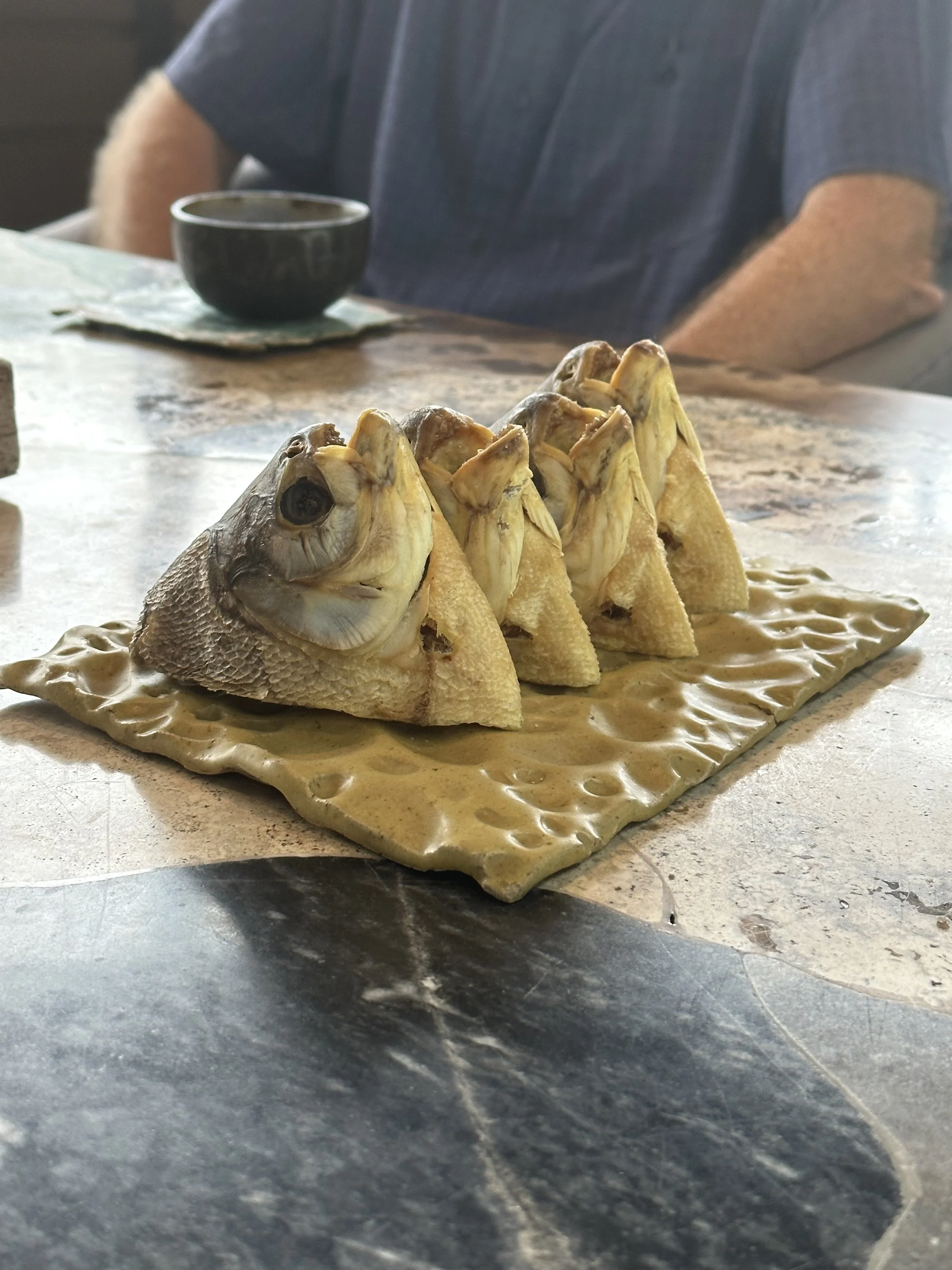 Fish course from Central Restaurant Lima showcasing Peru's biodiversity through a multi-course tasting menu