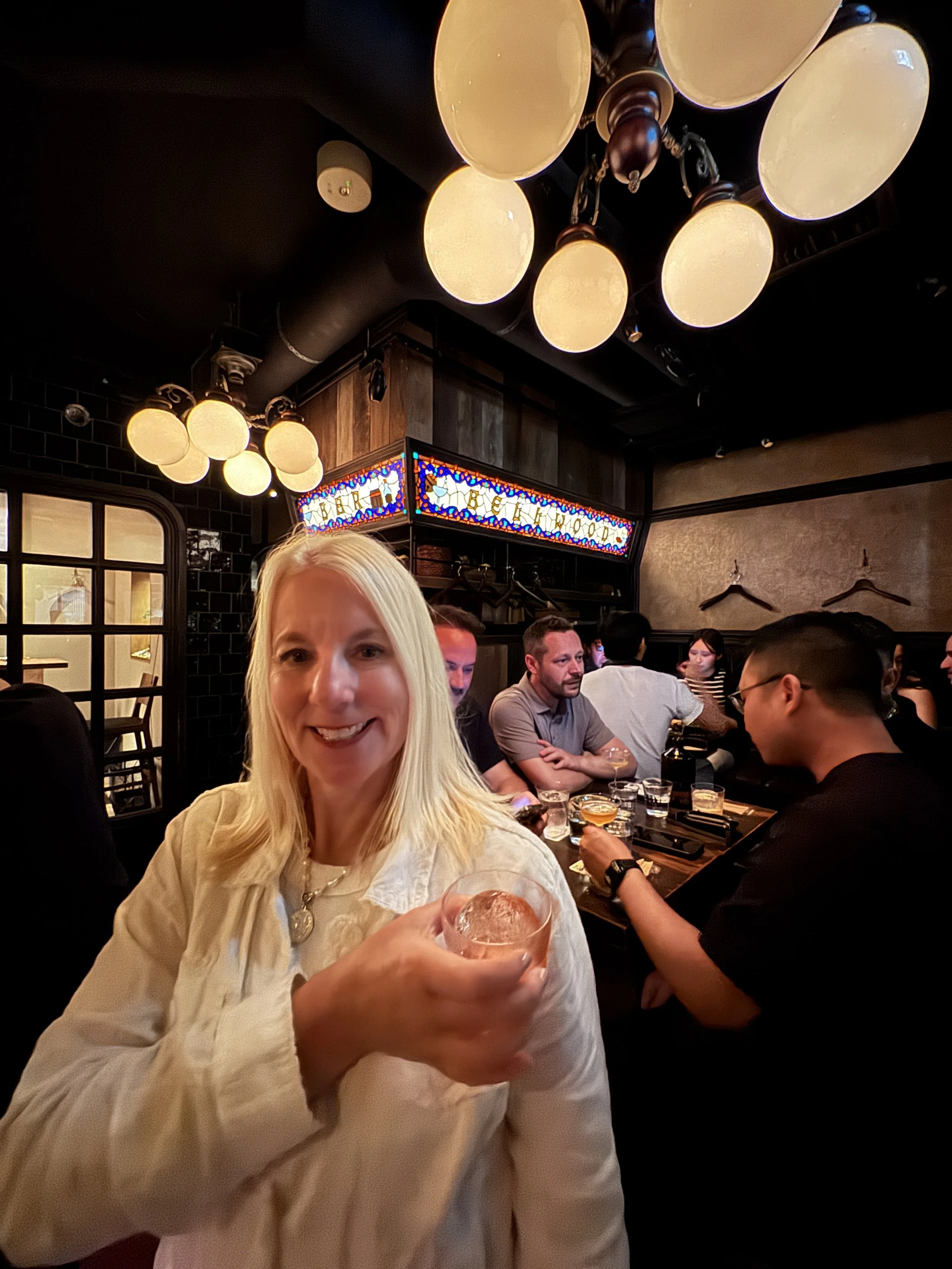 Interior of Bellwood cocktail bar in Shibuya Tokyo