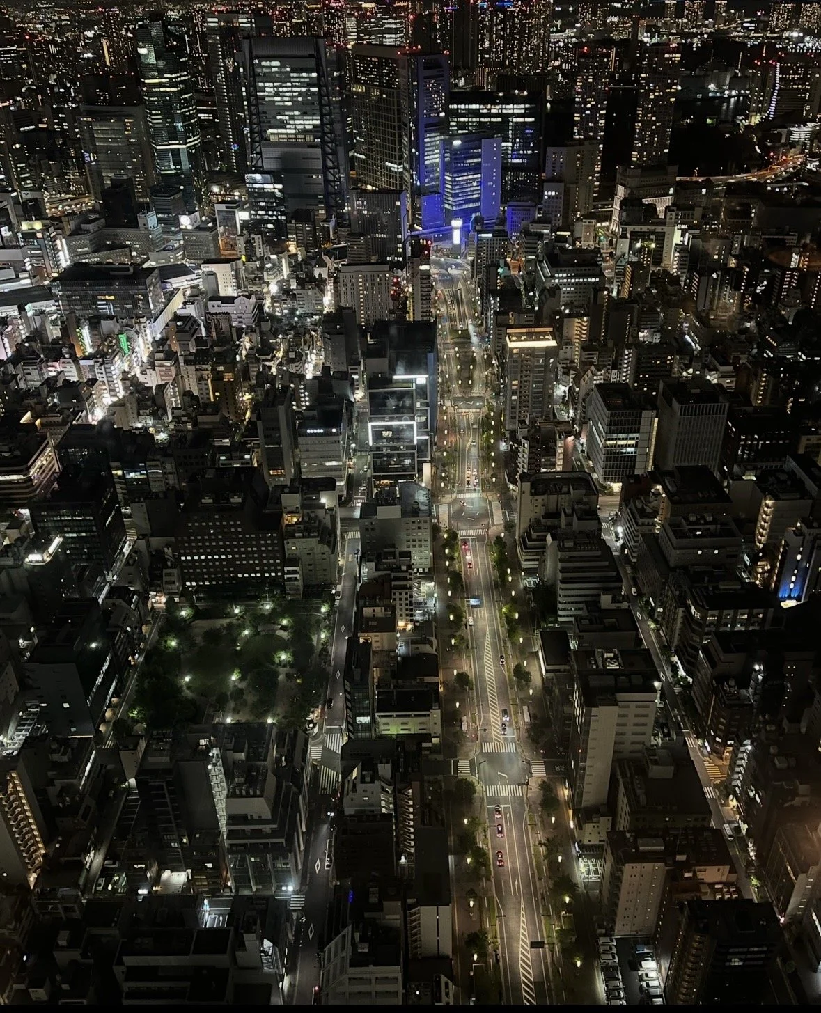 Andaz Tokyo rooftop bar seating area with panoramic city views