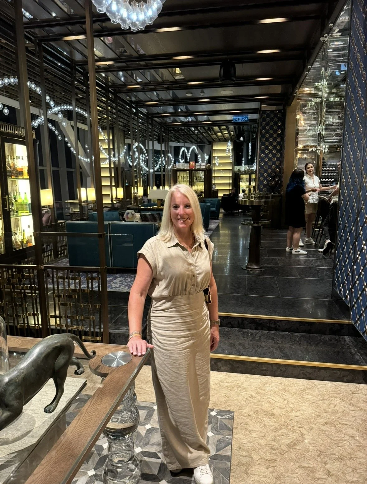 Interior of Bar Trigona at Four Seasons Hotel Kuala Lumpur