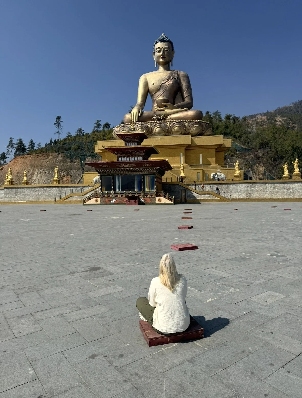Buddha Dordenma statue overlooking Thimphu, Bhutan
