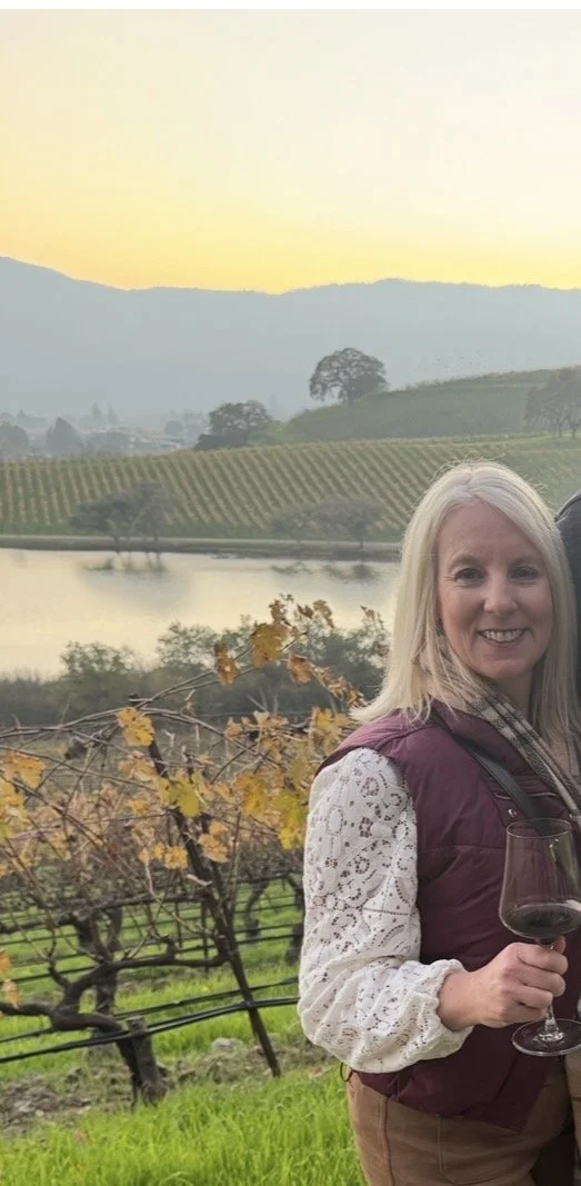 Vineyard views from Quintessa winery in Rutherford Napa Valley