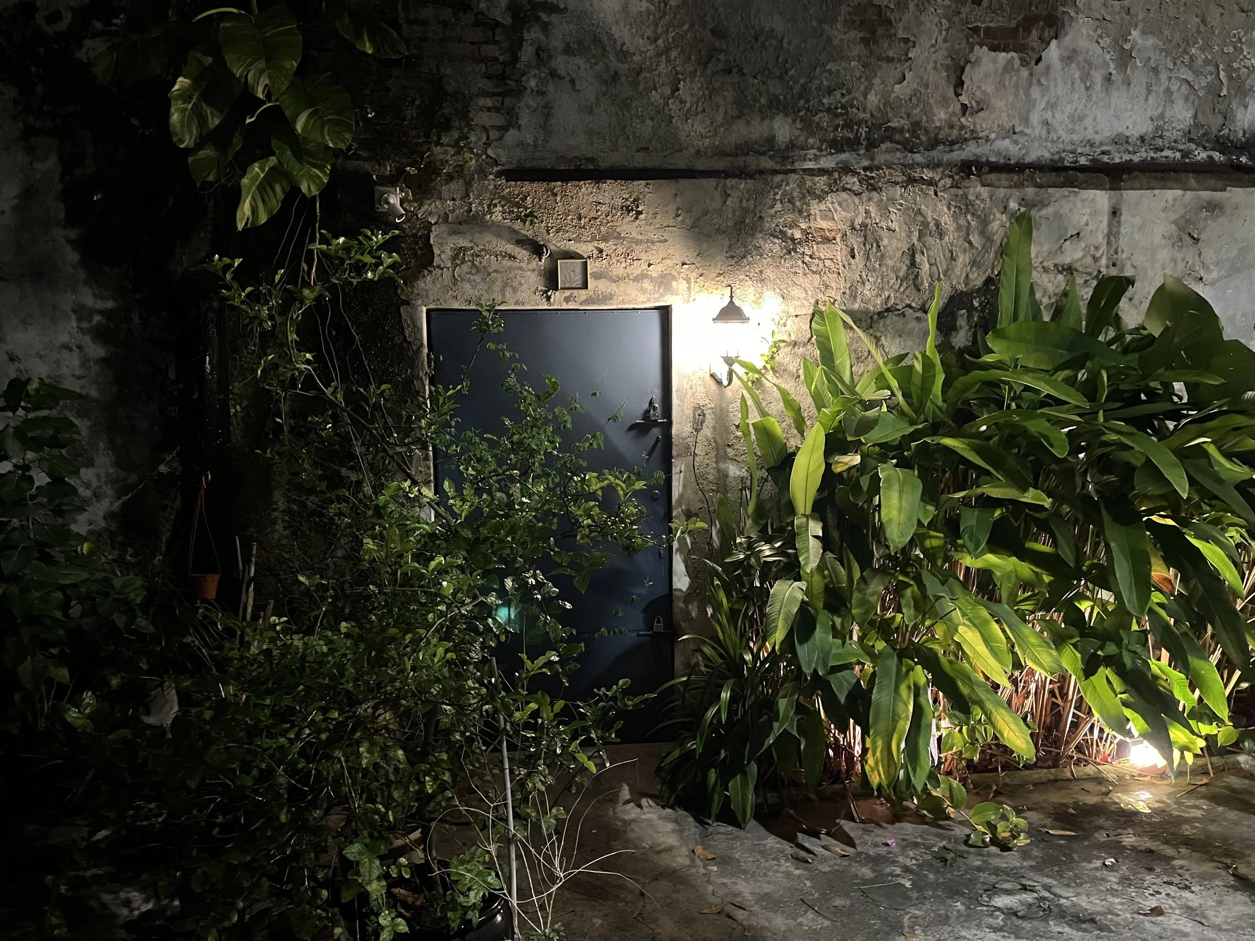 Hidden entrance to Archipelago speakeasy cocktail bar in George Town Penang