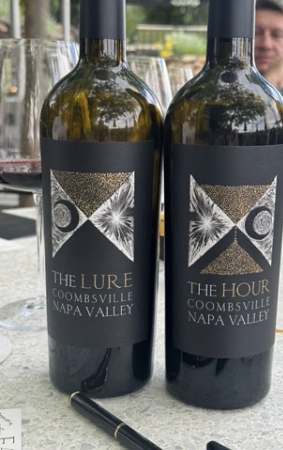 The Lure and The Hour Coombsville Napa Valley wines at Faust