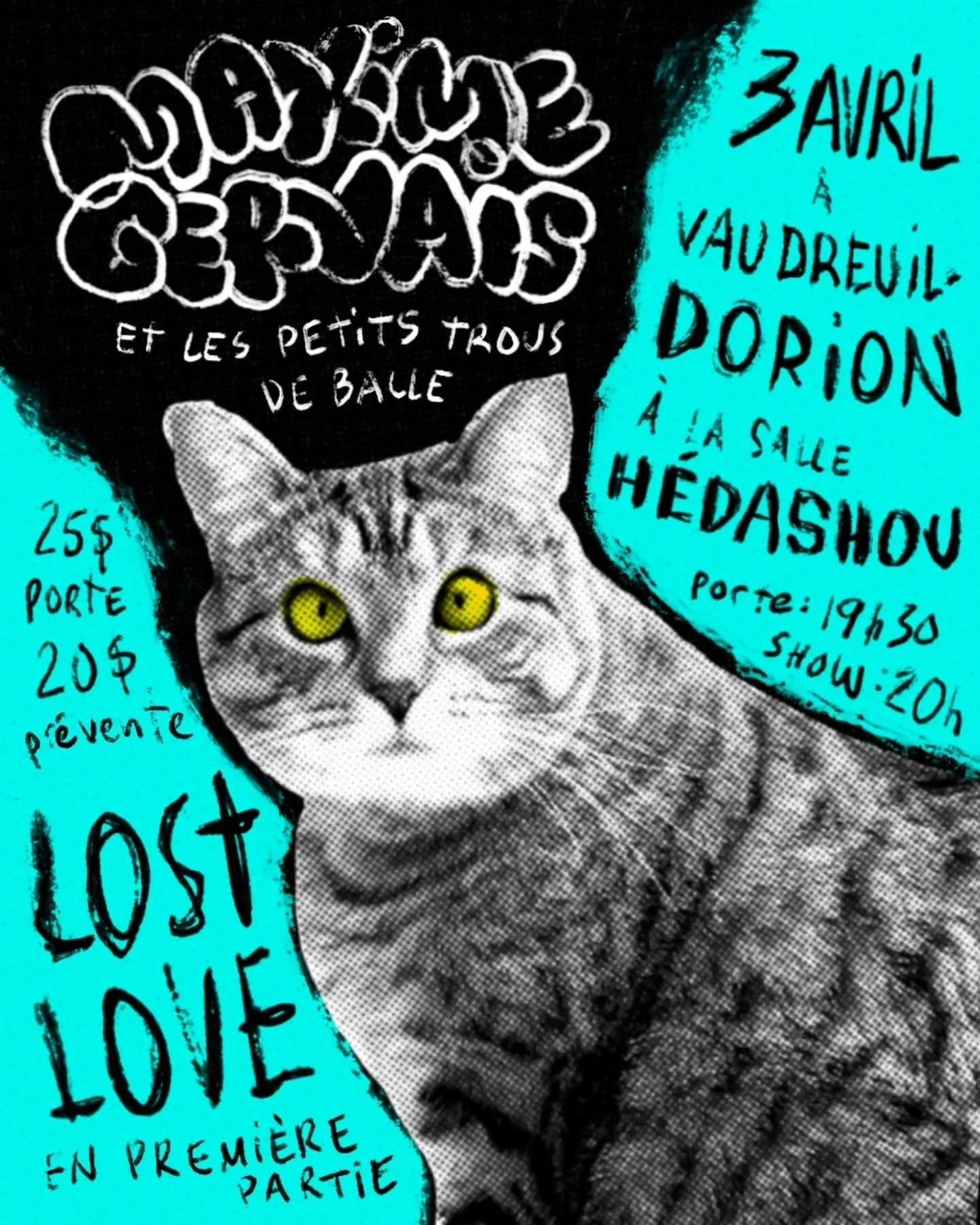 Maxime Gervais et les p'tits trous d'balles