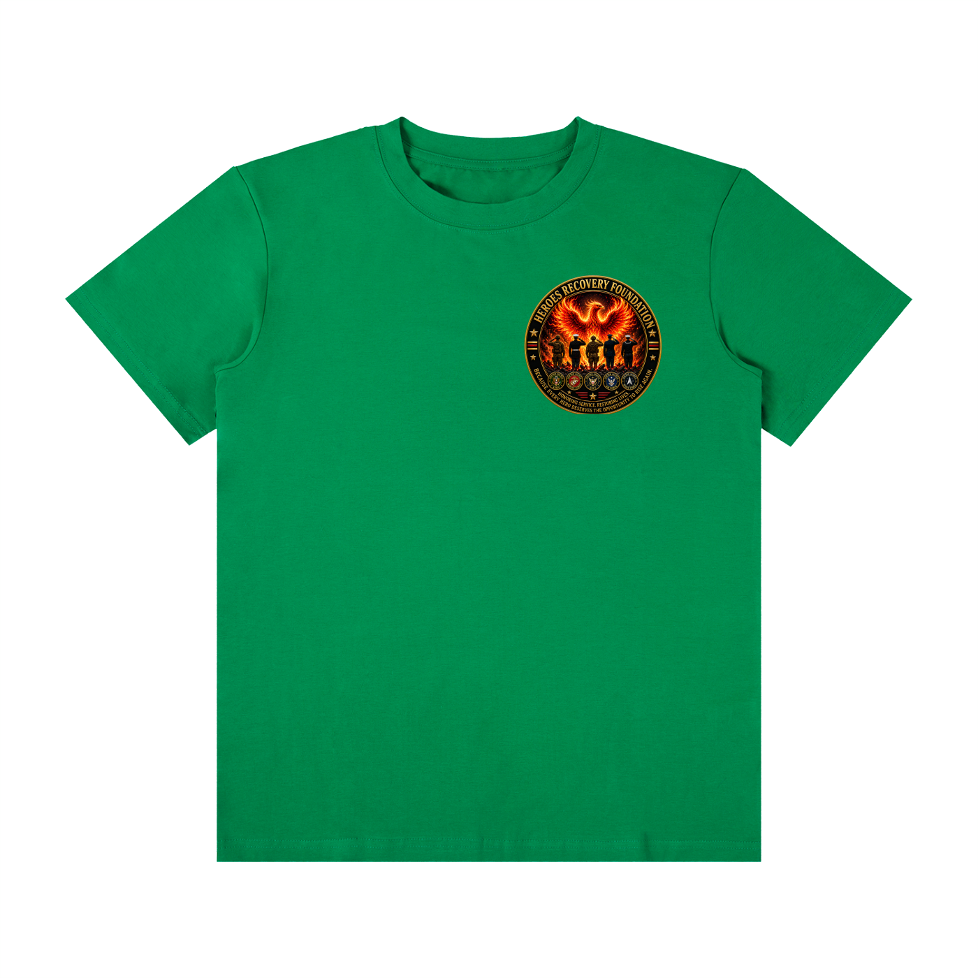 Unisex Classic Crew Neck Cotton T-Shirt