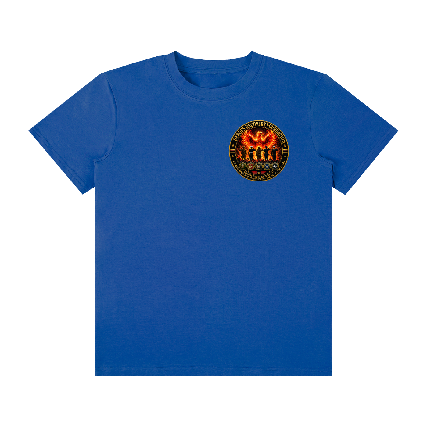 Unisex Classic Crew Neck Cotton T-Shirt